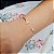 Bracelete T em Ouro 18k Zircônias - Imagem 6