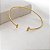 Bracelete T em Ouro 18k Zircônias - Imagem 5