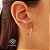 Brinco Argola Ouro 18k - Imagem 1
