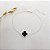 Pulseira Trevo Quatro Folhas Prata 925 Pedra Natural - Imagem 6
