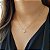 Kit Cordão Ouro 18k + Pingente Chuveiro Ouro 18k Zircônias - Imagem 3