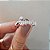 Kit Anel Solitário Ouro Branco 18k + Anel Navete Ouro Branco 18k Diamante Cultivado - Imagem 5