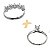 Kit Anel Solitário Ouro Branco 18k + Anel Navete Ouro Branco 18k Diamante Cultivado - Imagem 8