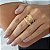Anel Filigrana Ouro 18k - Imagem 6