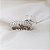 Kit Anel Solitário Ouro Branco 18k + Anel Navete Inteira Ouro Branco 18k Brilhante Moissanite - Imagem 3