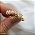 Kit Anel Solitário Ouro 18k + Anel Navete Ouro 18k Diamante Cultivado - Imagem 7