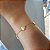 Pulseira Trevo Quatro Folhas Ouro 18k - Imagem 9