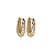 Brinco Argola Vazado Ouro 18k Zircônias - Imagem 11