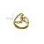 Anel Bold Vazado Ouro 18k - Imagem 3