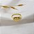 Anel Bold Ouro 18k - Imagem 2