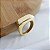 Anel Bold Quadrado Ouro 18k - Imagem 11