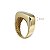 Anel Bold Quadrado Ouro 18k - Imagem 4