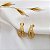 Brinco Gota Filigrana Ouro 18k - Imagem 8