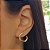 Brinco Bold Anzol Ouro 18k - Imagem 4