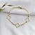 Pulseira Trevo Quatro Folhas Ouro 18k - Imagem 5