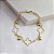 Pulseira Trevo Quatro Folhas Ouro 18k - Imagem 5