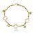 Pulseira Trevo Quatro Folhas Ouro 18k - Imagem 3