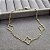 Pulseira Trevo Quatro Folhas Ouro 18k - Imagem 4