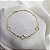 Pulseira Trevo Quatro Folhas Ouro 18k - Imagem 7
