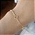 Pulseira Trevo Quatro Folhas Ouro 18k - Imagem 2