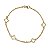 Pulseira Trevo Quatro Folhas Ouro 18k - Imagem 1