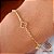 Pulseira Trevo Quatro Folhas Ouro 18k - Imagem 1