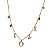 Gargantilha Love Ouro 18k Zircônias - Imagem 2
