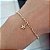 Pulseira Ouro 18k + Pingente Estrela Ouro 18k - Imagem 7