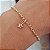 Pulseira Ouro 18k + Pingente Estrela Ouro 18k - Imagem 1