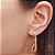 Brinco Elos Ouro 18k - Imagem 1