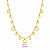 Gargantilha Gold Line Ouro 18k - Coleção Essenza - Imagem 2