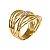 Anel Ouro 18k Diamantes - Imagem 2