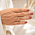 Anel Ouro 18k Diamantes - Imagem 4
