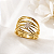 Anel Ouro 18k Diamantes - Imagem 2