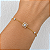 Pulseira Ouro 18k Diamante Natural - Imagem 2