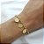 Pulseira Medalha 10 Mandamentos Ouro 18k - Imagem 9