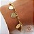 Pulseira Medalha 10 Mandamentos Ouro 18k - Imagem 1