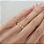 1 Aliança Casamento Ouro 18k Diamante - Imagem 9
