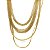 Gargantilha Fita Ouro 18k - Imagem 4