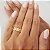 1 Aliança Casamento Ouro 18k Diamante - Imagem 2