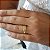 1 Aliança Casamento Ouro 18k Diamante - Imagem 7