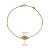 Pulseira Olho Grego Ouro 18k Zircônia - Imagem 3