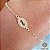Pulseira Olho Grego Ouro 18k Zircônia - Imagem 1