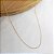 Cordão Elo Português Ouro 18k - 45cm - Imagem 3