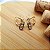 Brinco Borboleta Bicolor Ouro 18k - Imagem 8