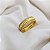 1 Aliança Casamento Ouro 18k Diamante - Imagem 7