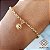 Kit Pulseira Ouro 18k + Pingente Coroa Ouro 18k - Imagem 1