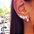 Brinco Ear Cuff Prata 925 Zircônia - Imagem 1