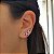 Brinco Ear Cuff Prata 925 Zircônia - Imagem 3
