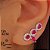 Brinco Ear Cuff Prata 925 Zircônia - Imagem 1
